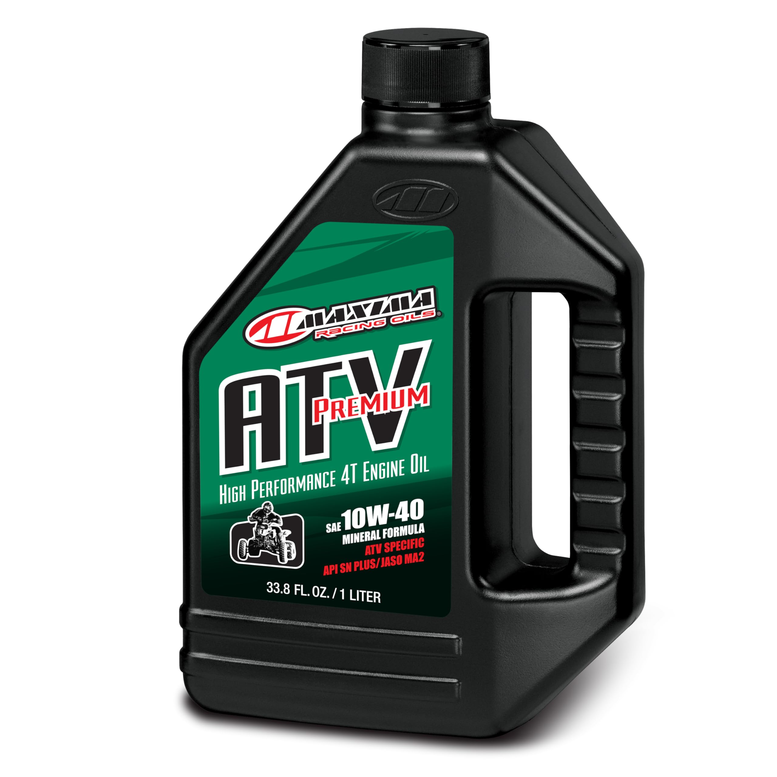 Maxima 33901 ATV Premium 4T 10W-40 Motorcycle Engine Oil - 1 Liter Bottle