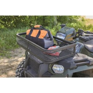 Guide Gear ATV Front Cargo Basket, Luggage Carrier Rack, Heavy-Duty Steel, 36 Inches by 17 Inches by 5.25 Inches