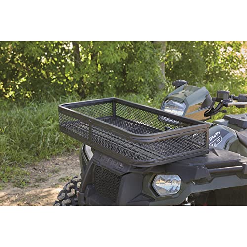 Guide Gear ATV Front Cargo Basket, Luggage Carrier Rack, Heavy-Duty Steel, 36 Inches by 17 Inches by 5.25 Inches