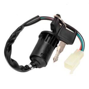 4 Pin Ignition Key Switch 4 Wire for Sunl Roketa Kazuma Chinese Made 50cc 70cc 90cc 110cc 125cc Quad ATV Dirt Bike Pocket Bike 4 Wheels Parts