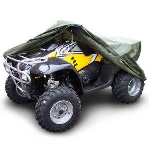 Budge ATV-1 Sportsman ATV Cover, Olive Green, Waterproof, Heavy Duty, Large, 75" Long x 45" Wide x 34" High