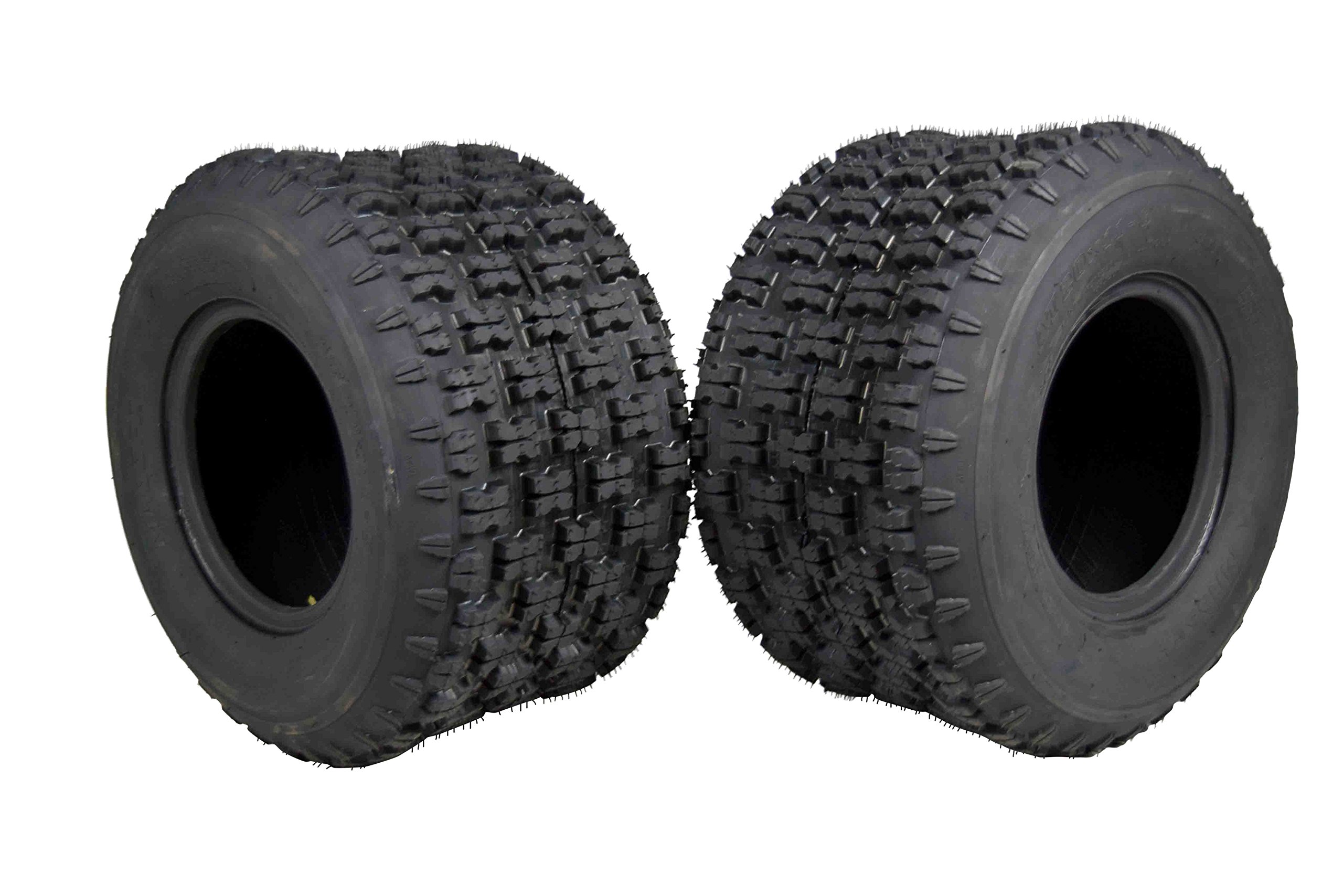 MASSFX Sport ATV Tire Set - Two Rear 20x11-9 - 4 Ply Rating - 1/2” Tread Depth - 20x11x9 (Two Pack)