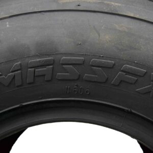 MASSFX Sport ATV Tire Set - Two Rear 20x11-9 - 4 Ply Rating - 1/2” Tread Depth - 20x11x9 (Two Pack)