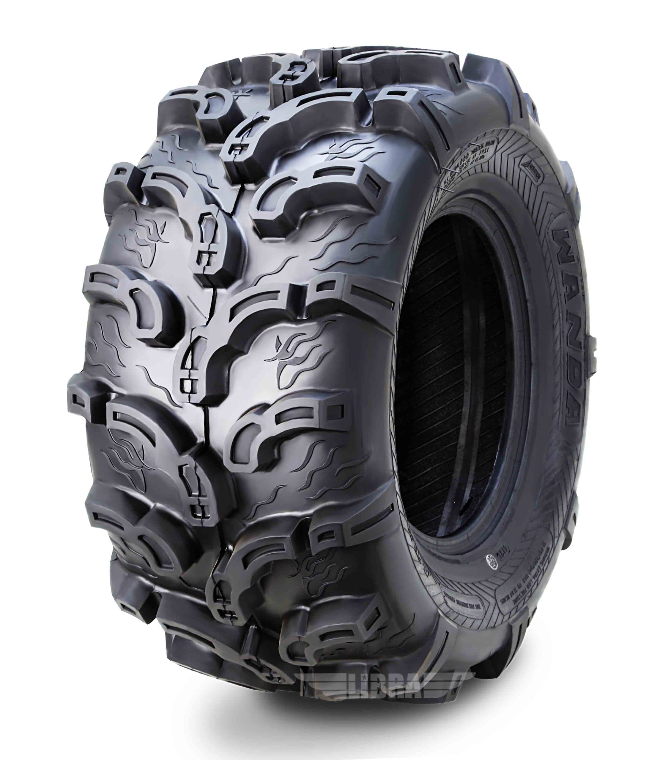 WANDA 2 Premium UTV ATV Tires 25x11-10 25x11x10 Super Mud Snow 6PR P375-10216