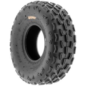 Pair of 2 SunF A029 ATV UTV 20x7-8 20x7x8 Track XC Knobby Tires, 6 PR, Tubeless