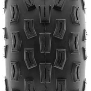 Pair of 2 SunF A029 ATV UTV 20x7-8 20x7x8 Track XC Knobby Tires, 6 PR, Tubeless