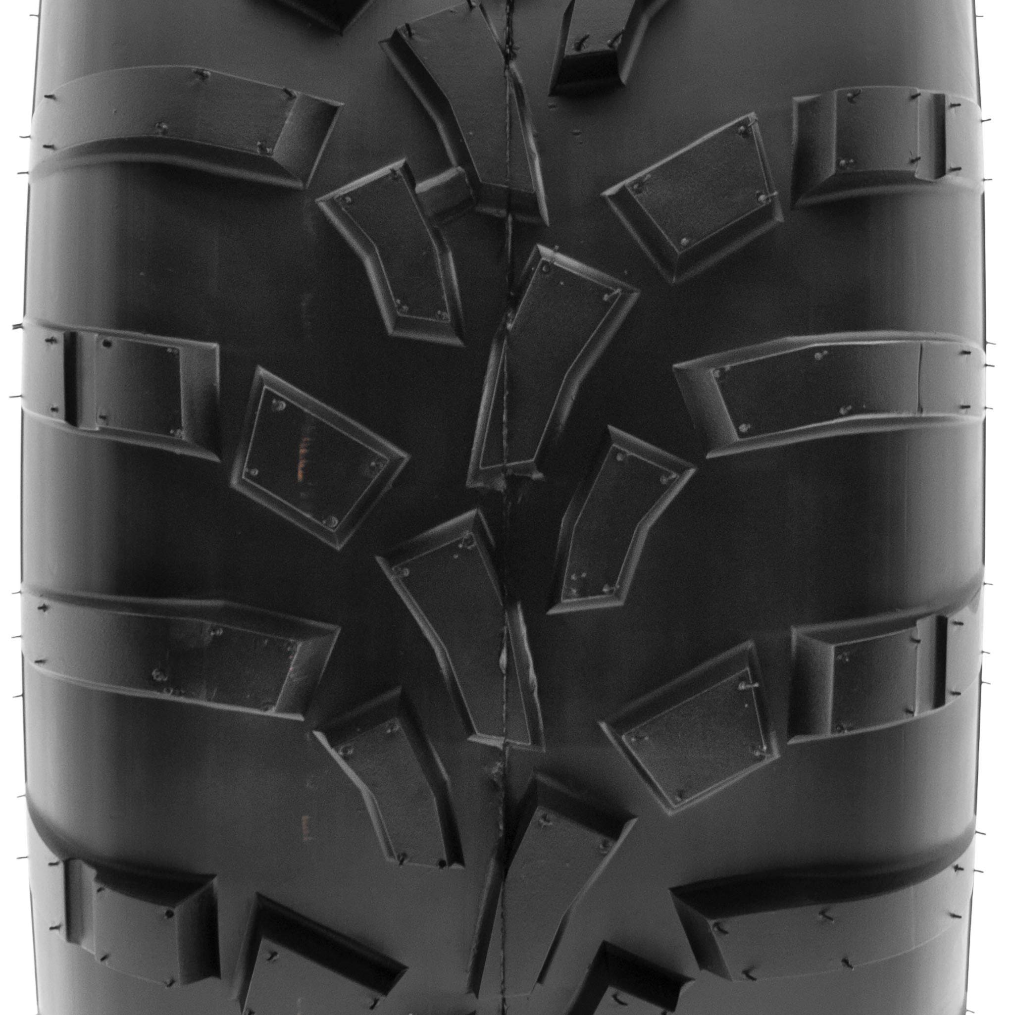 SunF 25x11-12 (25x11x12) ATV/UTV Off-Road Tire, 6PR, Directional Knobby Tread | A010