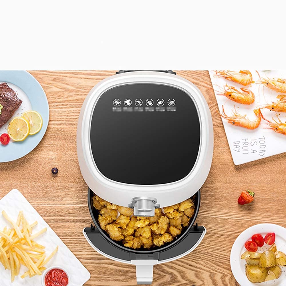 Air Fryer Household Oil Free Low Fat French Fries Machine, Large Capacity Electric Oven Fully Automatic, 4 Liter Large Capacity, Insulated Housing