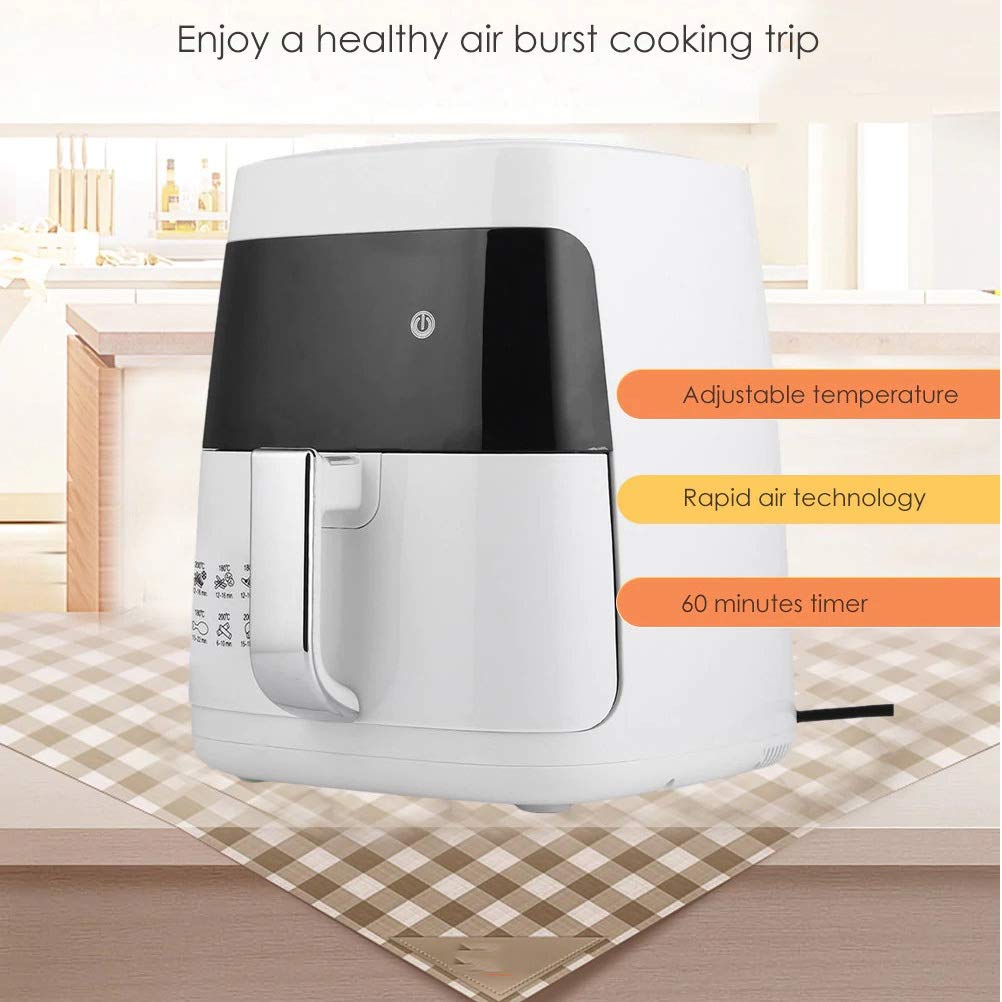 Microcomputer Intelligent Control 2.5L Smokeless Electric Air Fryer French Fries Machine Non-stick Fryer Commemoration Day