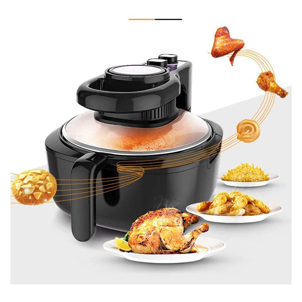 1300W Electric Hot Air Fryer Extra Large Capacity Recipes and Skewers Oil free Air Fryer Multi function Smart Fryer for French Fries Commemoration Day