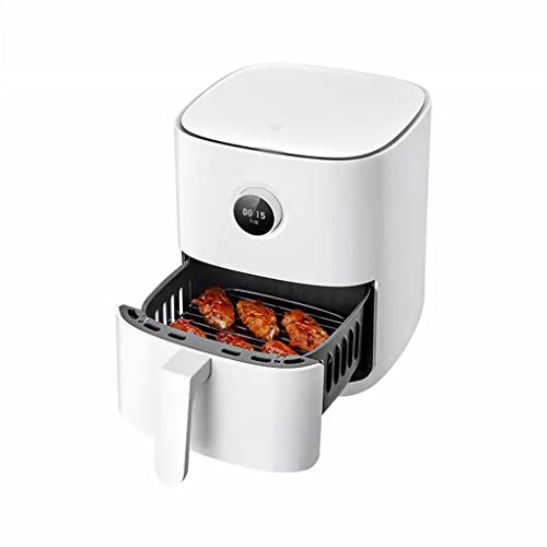 Smart Air Fryer 3.5 L Without Oil Home Multifunctional Automatic French fries Machine (Color : A, Size : 335x282x304mm) Commemoration Day