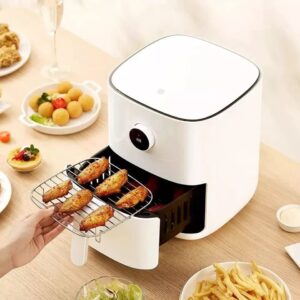 Smart Air Fryer 3.5 L Without Oil Home Multifunctional Automatic French fries Machine (Color : A, Size : 335x282x304mm) Commemoration Day