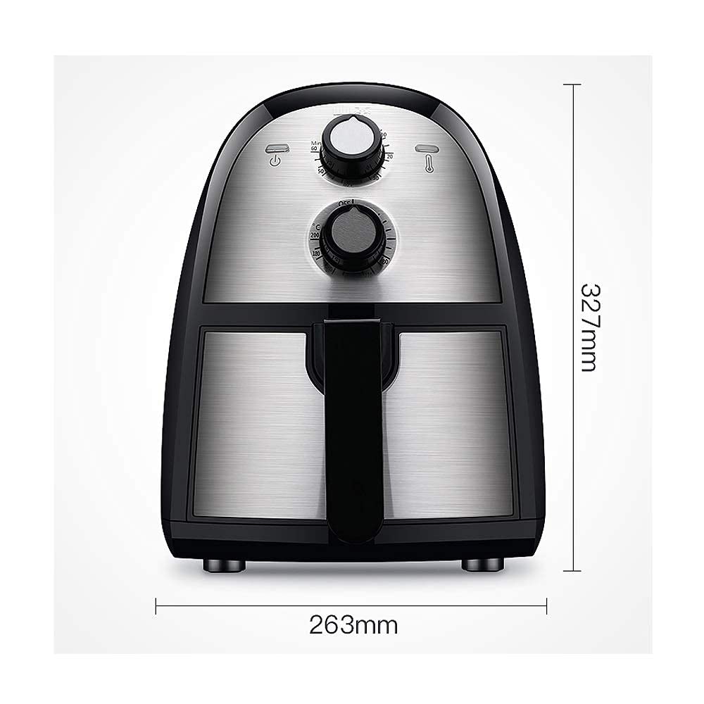 Air Fryer Household French Fries Machine, Full Automatic Intelligent Large-capacity Oil-free Electric Fryer, Power-off Memory Protection, Knob Operation