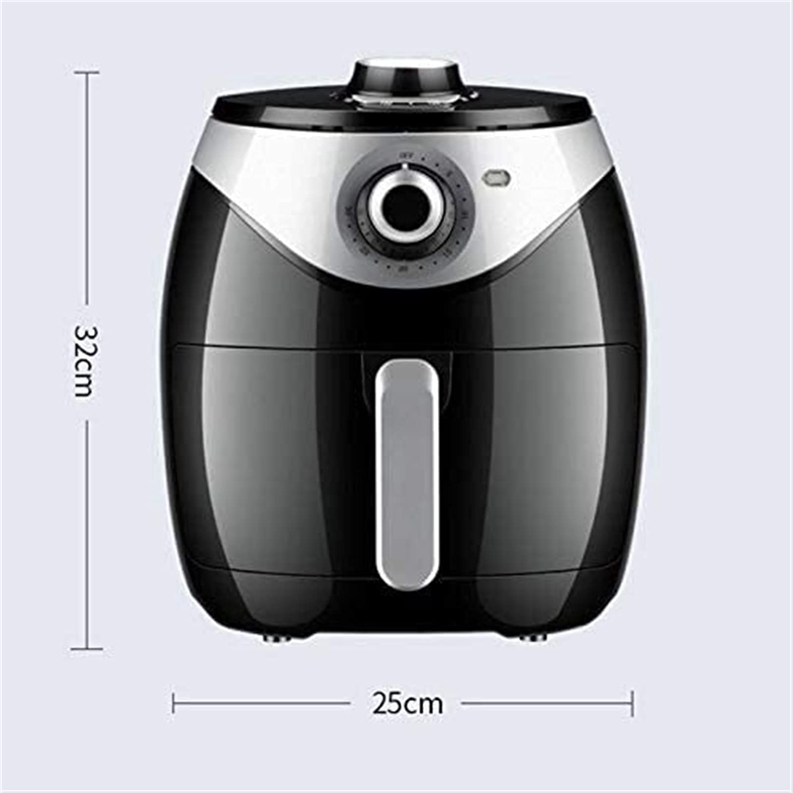 Air Fryer for Home Use 4.5L Air Frying Pan Deep Air Fryer Oven Pot Cooker Oil Free French Fries Making Machine Electric Hot Air Fryers Oven Every Family