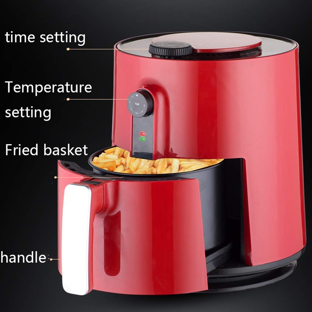 Oil Free Air Fryer Oven, French Fries Large Toaster Oven Turbo Broiler For Onion Rings, Electric Food Warmers Fryers With Basket, Convection Ovens Every Family