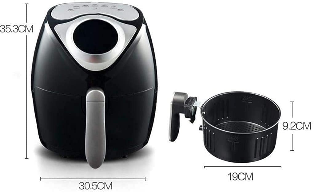 Air Fryer for Home Use 2.6L Air Fryer Intelligent Automatic Capacity Electric Fryer French Fries Household Air Fryer Multi-Function Oven Smokeless Oil Every Family