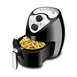 air fryer for home use 2.6l air fryer with dual knob control and automatic power off function french fries electro mechanical oven household air fryers