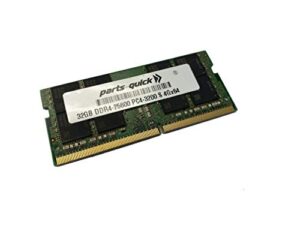 parts-quick 32gb memory for acer concept d 7 ezel pro cc715-91p compatible ddr4 3200mhz sodimm ram upgrade