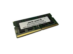 parts-quick 16gb memory for acer concept d 7 ezel pro cc715-91p compatible ddr4 3200mhz sodimm ram upgrade