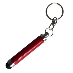 BoxWave Stylus Pen Compatible with Acer ConceptD 7 Ezel (CC715-71) (Stylus Pen Bullet Capacitive Stylus, Mini Stylus Pen with Keyring Loop for Acer ConceptD 7 Ezel (CC715-71) - Ruby