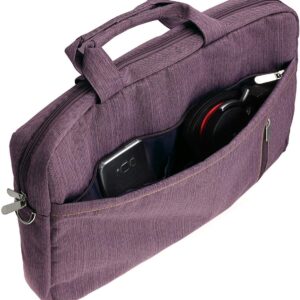 Navitech Purple Premium Messenger/Carry Bag Compatible with The Acer ConceptD 7 Ezel | Ezel Pro