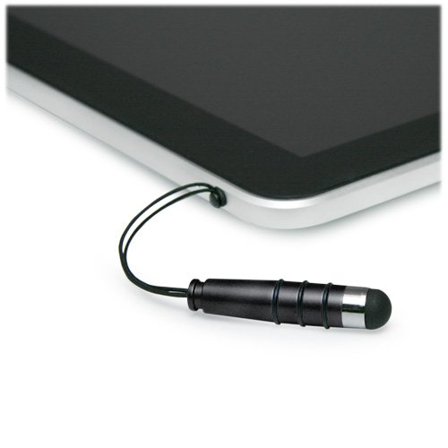 BoxWave Stylus Pen Compatible with Acer ConceptD 7 Ezel (CC715-72G) - Mini Capacitive Stylus, Small Rubber Tip Capacitive Stylus Pen for Acer ConceptD 7 Ezel (CC715-72G) - Jet Black