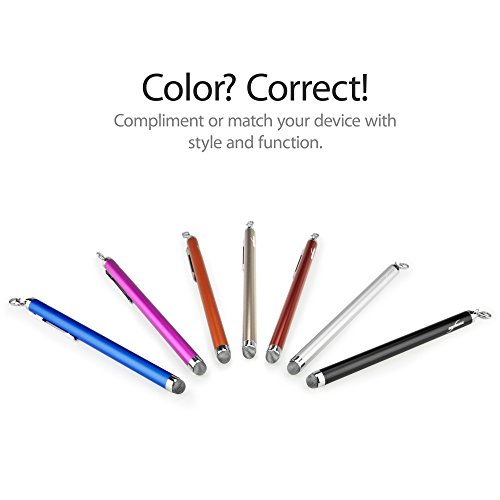 BoxWave Stylus Pen Compatible with Acer ConceptD 7 Ezel (CC715-71) - EverTouch Capacitive Stylus, Fiber Tip Capacitive Stylus Pen for Acer ConceptD 7 Ezel (CC715-71) - Jet Black