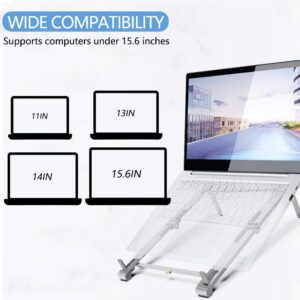 BoxWave Stand and Mount Compatible with Acer ConceptD 7 Ezel (CC715-71) (Stand and Mount Pocket Aluminum Stand 3-in-1, Portable, Multi Angle Viewing Stand - Metallic Silver