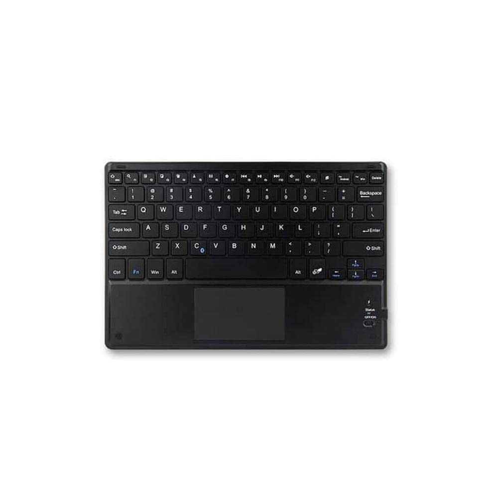 BoxWave Keyboard Compatible with Acer ConceptD 7 Ezel CC715-71-7163 (15.6 in) - SlimKeys Bluetooth Keyboard with Trackpad, Portable Keyboard with Trackpad - Jet Black