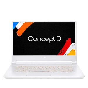 conceptd 7 cn715-71-71te creator laptop, intel i7-9750h, nvidia geforce rtx 2060, rtx studio, 15.6" 4k ultra hd ips, 100% adobe rgb color gamut, pantone validated, delta e<2, 16gb ddr4, 1tb nvme ssd