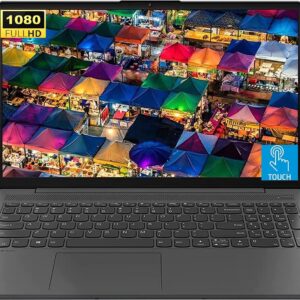 Lenovo Latest IdeaPad 5 15.6" FHD Touchscreen Laptop, AMD Ryzen 7 5825U, 16GB RAM 512GB PCIe SSD, Wi-Fi, Webcam, Fingerprint Reader, Backlit Keyboard, Windows 11 Home, Grey