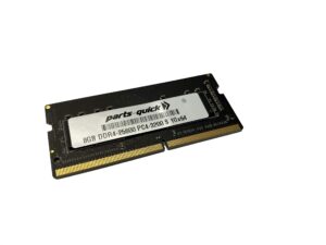 parts-quick 8gb memory for acer concept d 7 ezel pro cc715-91p compatible ddr4 3200mhz sodimm ram upgrade