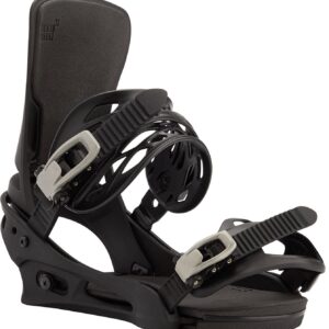 Burton Cartel Mens Snowboard Bindings Sz L (10+) Black