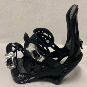 ALTITUDE "Rider 4X4 Burton 3D EST Snowboard BINDINGS (Black) S/M Men 6-8.5 Women 7-9.5