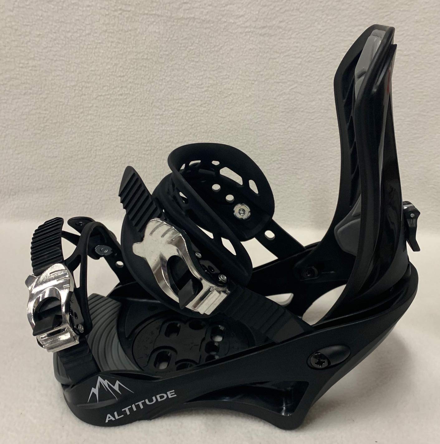 ALTITUDE "Rider 4X4 Burton 3D EST Snowboard BINDINGS (Black) S/M Men 6-8.5 Women 7-9.5