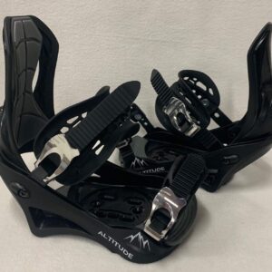 ALTITUDE "Rider 4X4 Burton 3D EST Snowboard BINDINGS (Black) S/M Men 6-8.5 Women 7-9.5