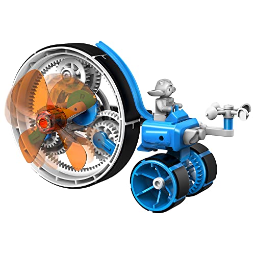 Thames & Kosmos WindBots 6-in-1 Engineering STEM Kit | Build 6 Wind-Powered Bots, No Batteries/Electricity Required | Explore Wind Technology, Gear Ratios & More | Full-Color Manual & Experiment Guide