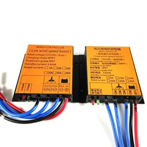 HUIZHITENGDA Wind Charge Controller 12V/24V 12000W,Waterproof Wind Turbine Generator Charge Controller Regulator, Wind Power Charge Regulator(48V),220v