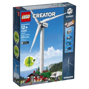 LEGO Creator Expert Vestas Wind Turbine 10268 Building Kit (826 Pieces)