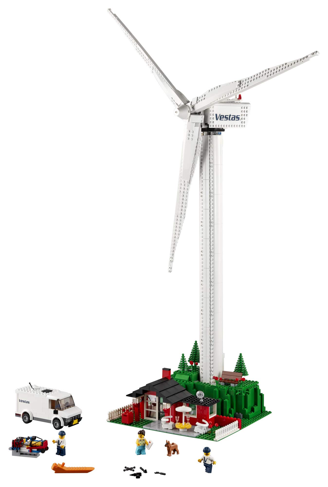 LEGO Creator Expert Vestas Wind Turbine 10268 Building Kit (826 Pieces)