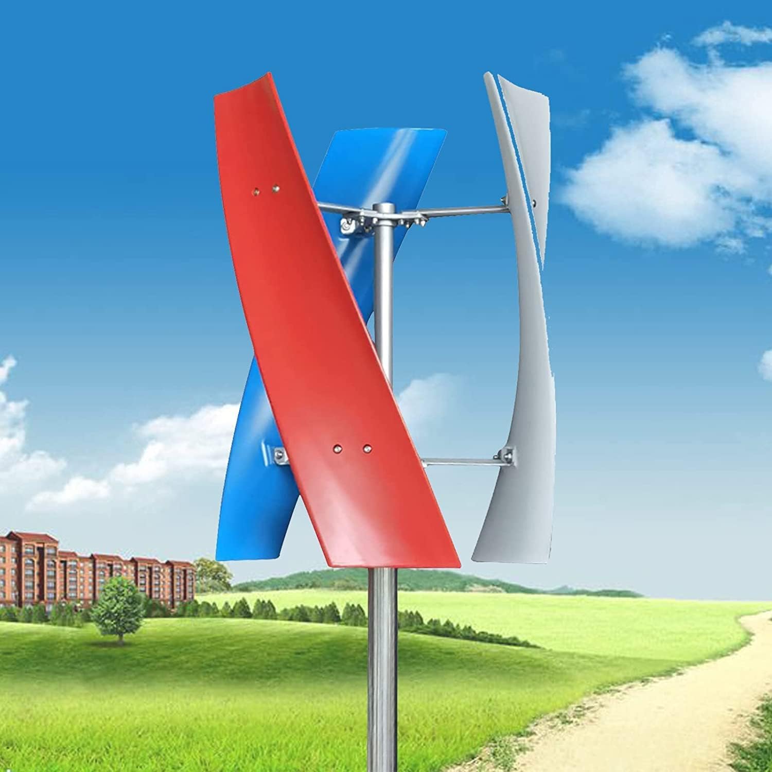 Wind Turbine Generator Kit 400W 12V, Wind Turbine Generator Power Kit for Marine, RV, Home, Windmill Generator Suit for Hybrid Solar Wind System