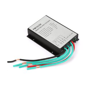 Wind Turbine Controller, 12/24V IP67 Waterproof Generator Controller Wind Turbine Automatic Controller for 300W/600W Wind Turbine System