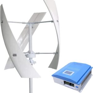 9000W Maglev Generator Wind Turbine Generator 3 Blades Vertical Axis 9KW Wind Turbine Kits with Charge Controller,12v