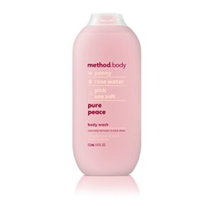 method body wash, pure peace, paraben and phthalate free, 18 oz (pack of 1)