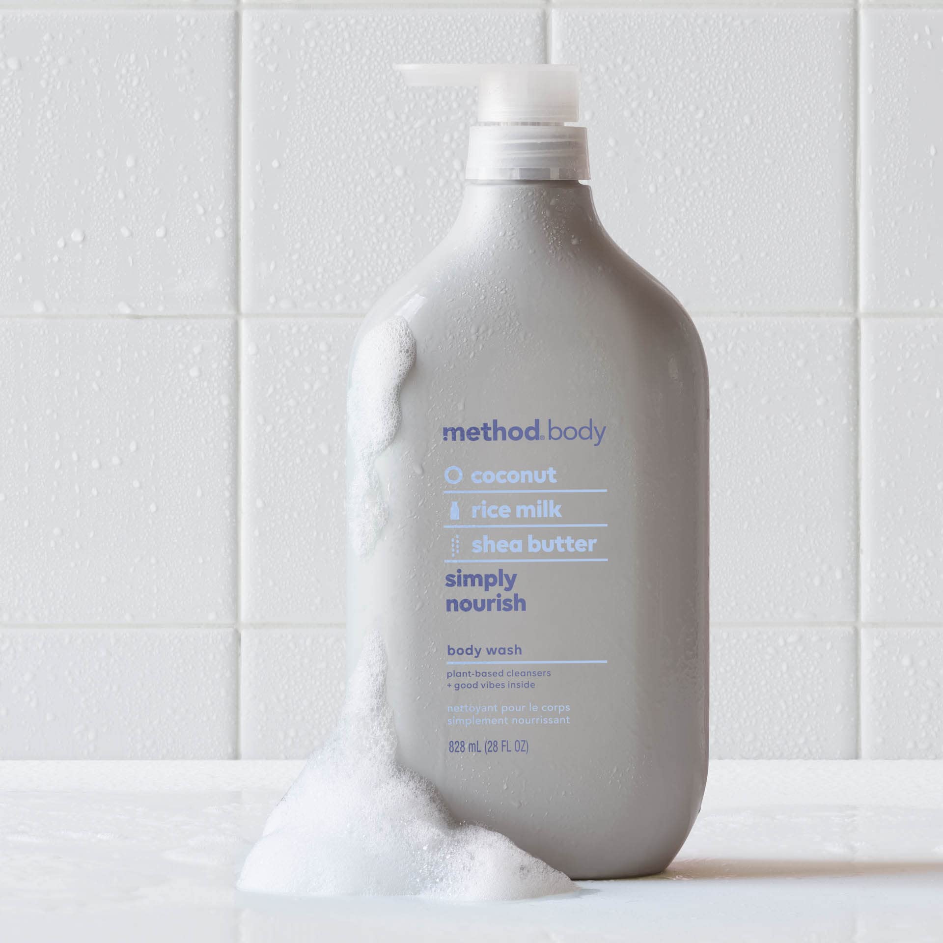 Method Body Wash, Simply Nourish, Paraben and Phthalate Free, Biodegradable Formula, 28 oz (Pack of 1)