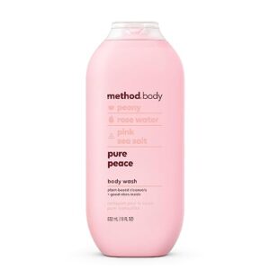 Method Body Wash Variety Pack - 3 Scents - Simply Nourish, Pure Peace And Daily Zen - 18 Fl Oz Each