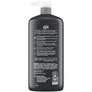 Dial Men 3in1 Body, Hair and Face Wash, Recharge, 69 fl oz (3-23 fl oz Bottles)