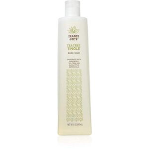 trader joe's tea tree tingle body wash,16 ounce