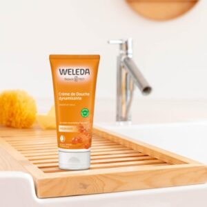 Weleda Hydrating Sea Buckthorn Body Wash, 6.8 Fluid Ounce, Gentle Plant Rich Cleanser with Sea Buckthorn and Sesame Oils