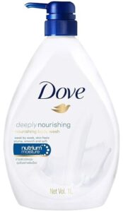 dove body wash 33.8oz w/pump deeply nourishing pack (deeply nourishing, 1)